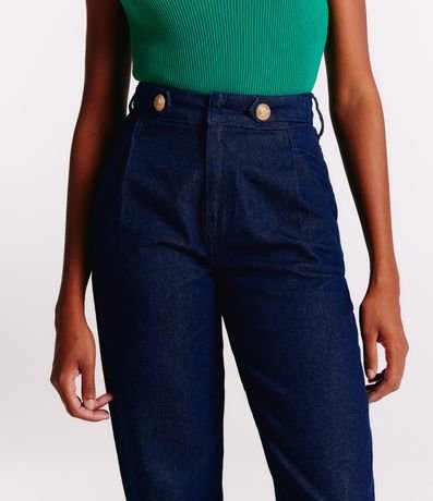 Blusa Musculosa en Punto Acanalado con Escote V 4