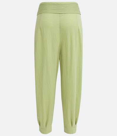 Pantalón Jogger en Orly con Amarre Frontal y Pliegues 6