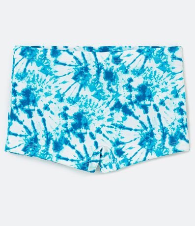 Sunga Infantil Boxer con Estampado Tie Dye - Tam 5 a 14 años 1