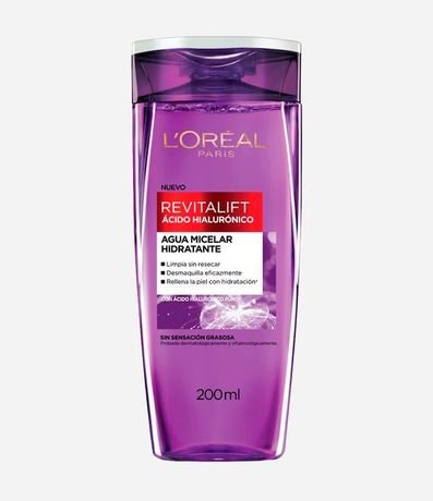 Agua Micelar Ácido Hialurónico Loreal Paris