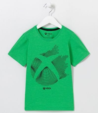 Camiseta Infantil Estampado Logo do Xbox con Relieve - Tam 1 a 14 años 1