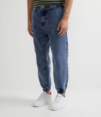 Pantalón Jogger Jeans con Bolsillos 1