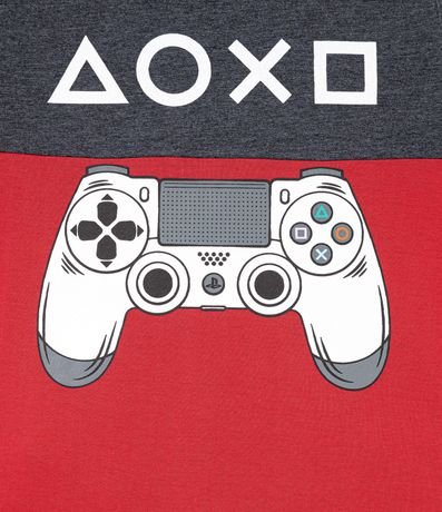 Conjunto Infantil Estampado Playstation - Talle 1 a 14 años 2