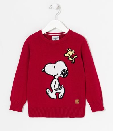 Suéter Infantil con Patrón Snoopy - Talle 1 a 5 años 1