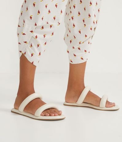 Pantalón Aladino en Lino con Estampado de Tucanes 4