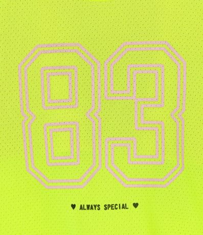 Blusa Infantil en Tela Estampado Numero 83 con Top Debajo - Talle 5 a 14 años 3