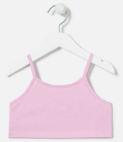 Blusa Infantil en Tela Estampado Numero 83 con Top Debajo - Talle 5 a 14 años 5