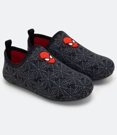Zapatilla Infantil Gomosa con Estampa Spider Man - Talle 20 al 27
