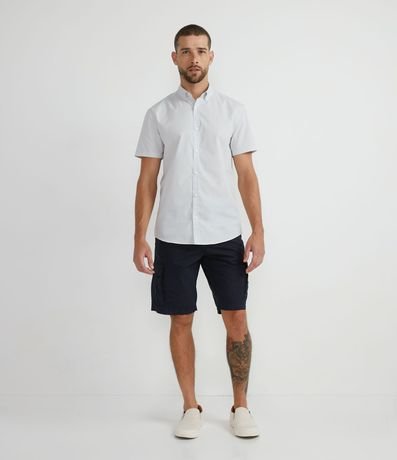 Camisa Slim Manga Corta 4