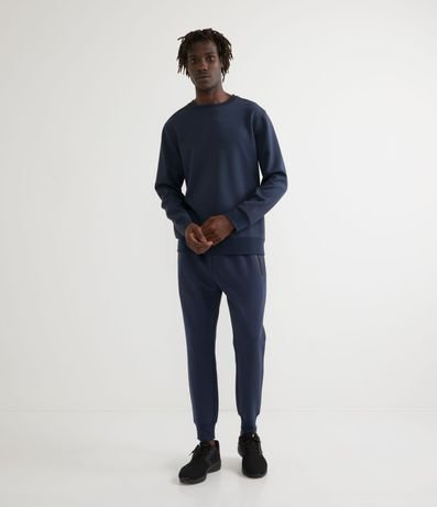 Pantalón Deportivo Liso en Algodón 4