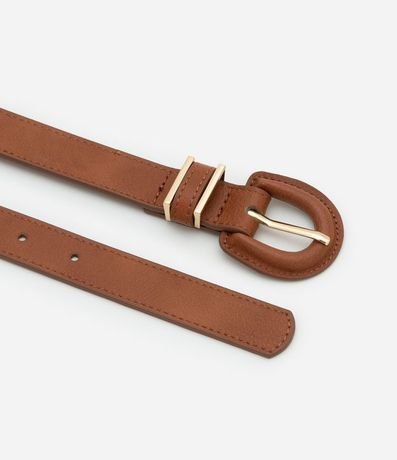 Kit 2 Cinturóns Medianos con Hebillas Forradas 3