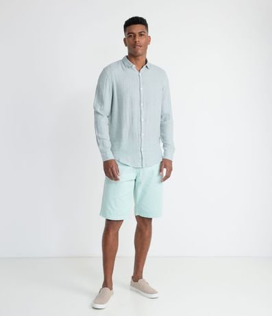 Bermuda Básica de Sarga 5