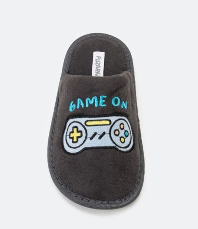 Pantunfla Infantil Chanclas con Bordado Game On 3
