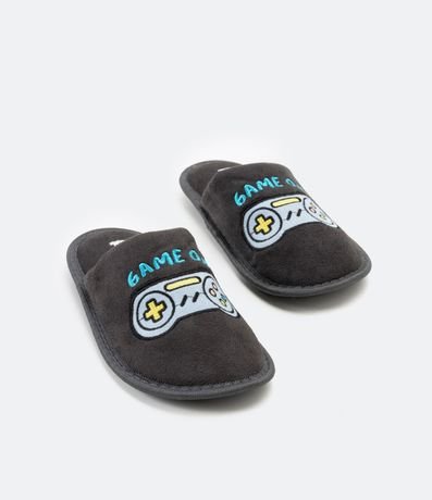 Pantunfla Infantil Chanclas con Bordado Game On