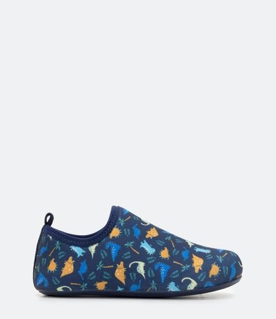 Zapatilla Infantil Estampado Dinos - Tam 20 a 27