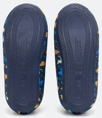 Zapatilla Infantil Estampado Dinos - Tam 20 a 27 5