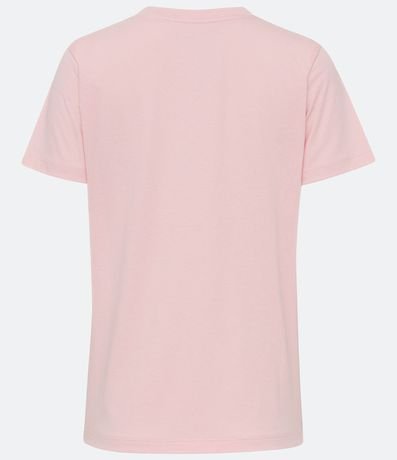Blusa Alargada Básica en Algodón con Cuello Redondo y Manga Corta 5