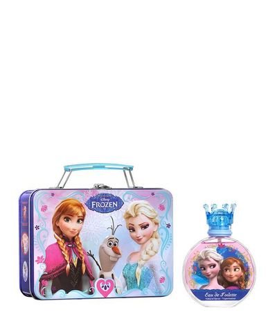 KIT PERFUME DISNEY  FROZEN EDT + VALIJA METAL