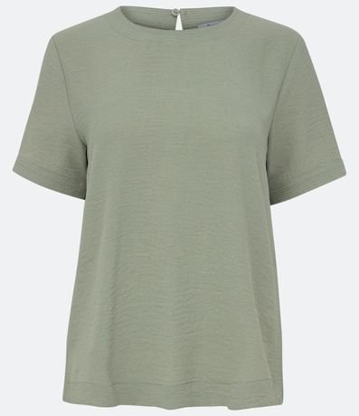 Blusa con Aberturas y Detalles de Pespuntes 9