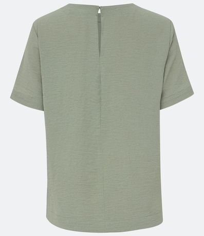 Blusa con Aberturas y Detalles de Pespuntes 10