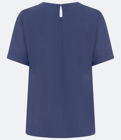 Blusa con Aberturas y Detalles de Pespuntes 8