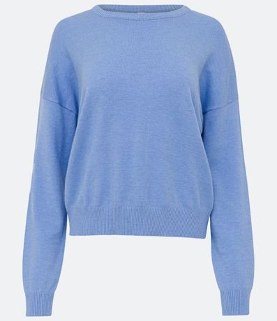 Buzo Cerrado Básico de Punto con Manga Larga y Sisa Desplazada 5