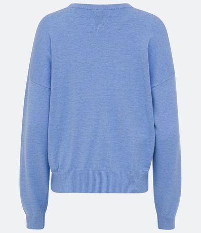 Buzo Cerrado Básico de Punto con Manga Larga y Sisa Desplazada 6