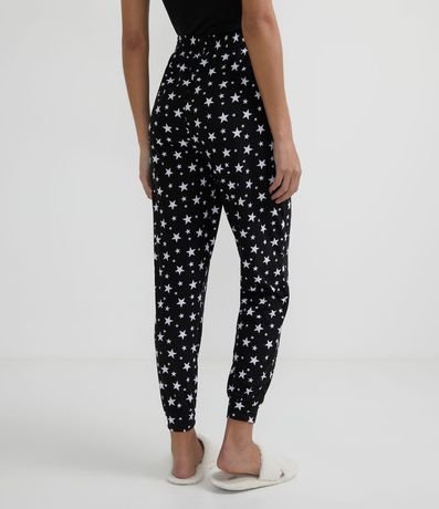 Pantalón de Pijama con Estampado de Estrellas 2