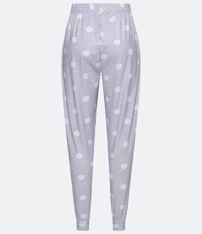 Pantalón de Pijama con Estampado Lunares y Tacto Suave 6