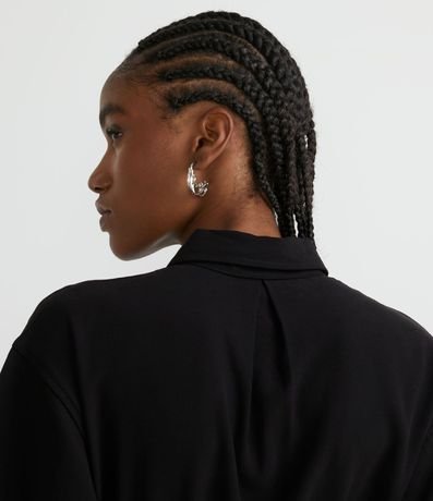 Mono en Viscosa con Abertura Frontal y Manga Corta 5