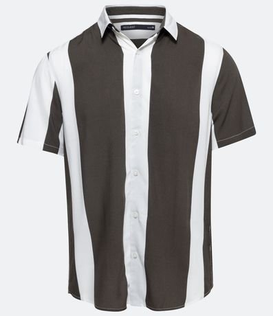 Camisa Slim Manga Corta en Viscosa 1