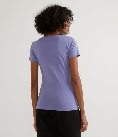 Blusa Básica en Algodón con Pequeño Bolsillo Delantero 2