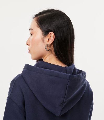 Buzo en Algodón con Capucha y Abertura Frontal con Cremallera 6