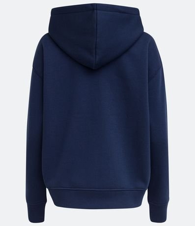 Buzo en Algodón con Capucha y Abertura Frontal con Cremallera 8