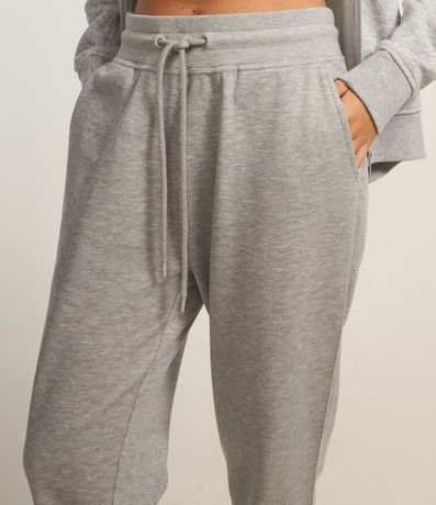 Pantalón Jogger en Algodón con Cintura Elástica y Cordón 3