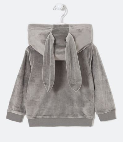 Conjunto Infantil Buzo con Capucha Orejitas y Pantalón con Cintura Elástica - Talle 1 a 5 años 2