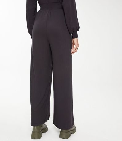 Pantalón Ancho Básico en Algodón Comfy 3