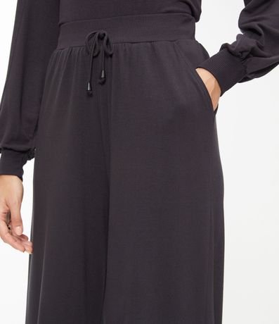 Pantalón Ancho Básico en Algodón Comfy 4