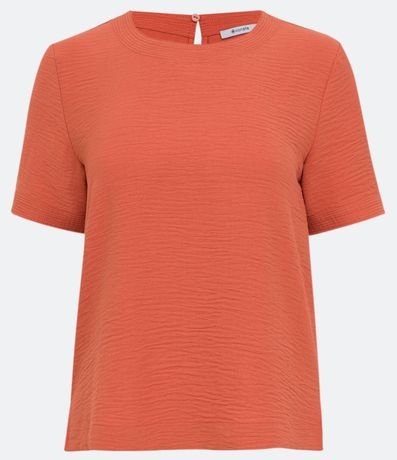 Blusa con Aberturas y Detalles de Pespuntes 7
