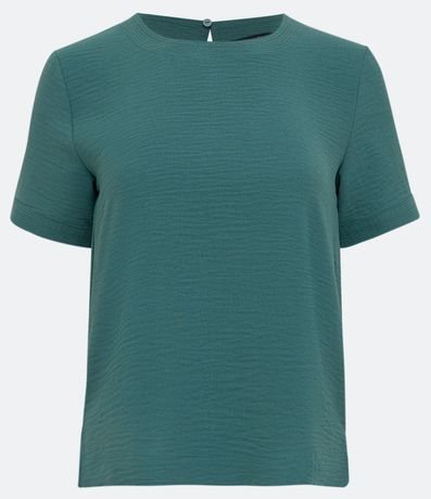 Blusa con Aberturas y Detalles de Pespuntes 6
