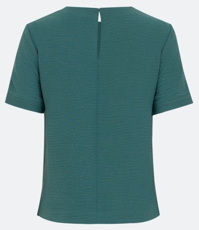 Blusa con Aberturas y Detalles de Pespuntes 7