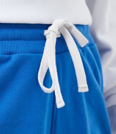 Short Runner en Algodón con Costura Contrastante y Estampado Playstation 3