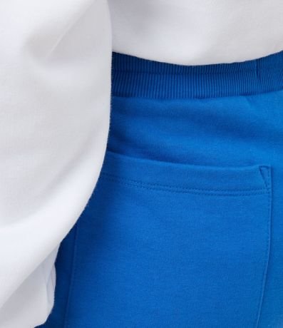 Short Runner en Algodón con Costura Contrastante y Estampado Playstation 5