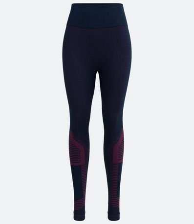 Pantalón Legging Deportiva en Poliamida con Detalles Contrastantes 6