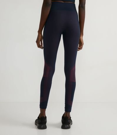 Pantalón Legging Deportiva en Poliamida con Detalles Contrastantes 2