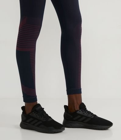 Pantalón Legging Deportiva en Poliamida con Detalles Contrastantes 4