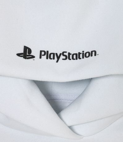 Buzo Infantil en Algodón con Capucha y Logotipo PlayStation - Talle 9 a 14 años 3