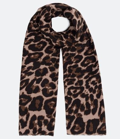 Bufanda con Estampado Animal Print Jaguar 1