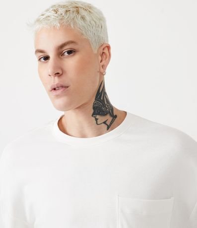 Remera en Algodón Manga Larga con Bolsillo 4