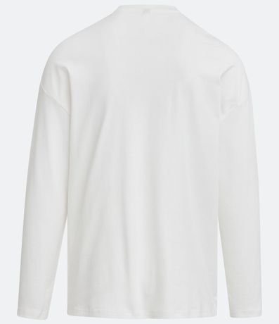 Remera en Algodón Manga Larga con Bolsillo 6